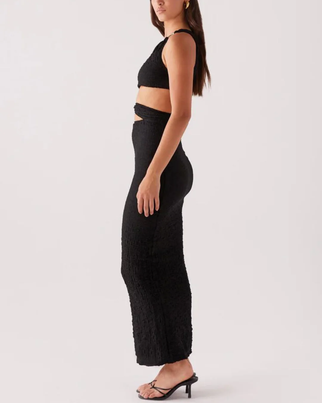 Peppermayo North Haven Maxi Dress Black - Rovetoy