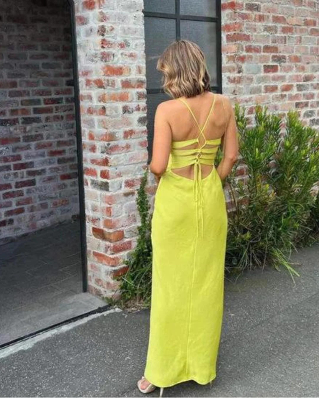 Manning Cartell Time to Shine Slip Dress in Lime - Rovetoy