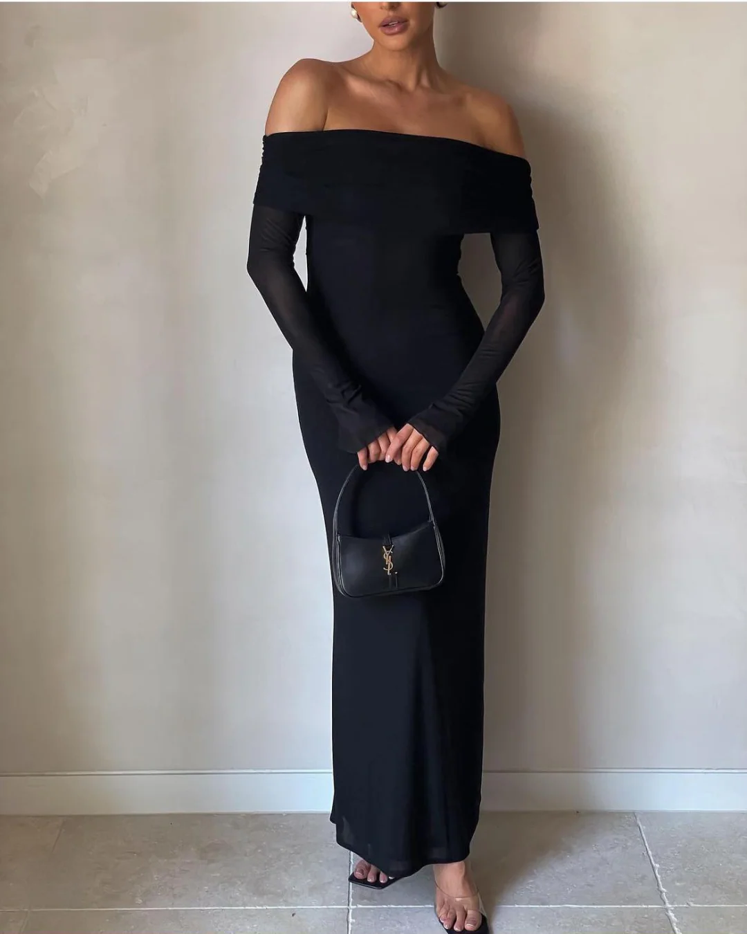 Meshki Josie Dress Black - Rovetoy