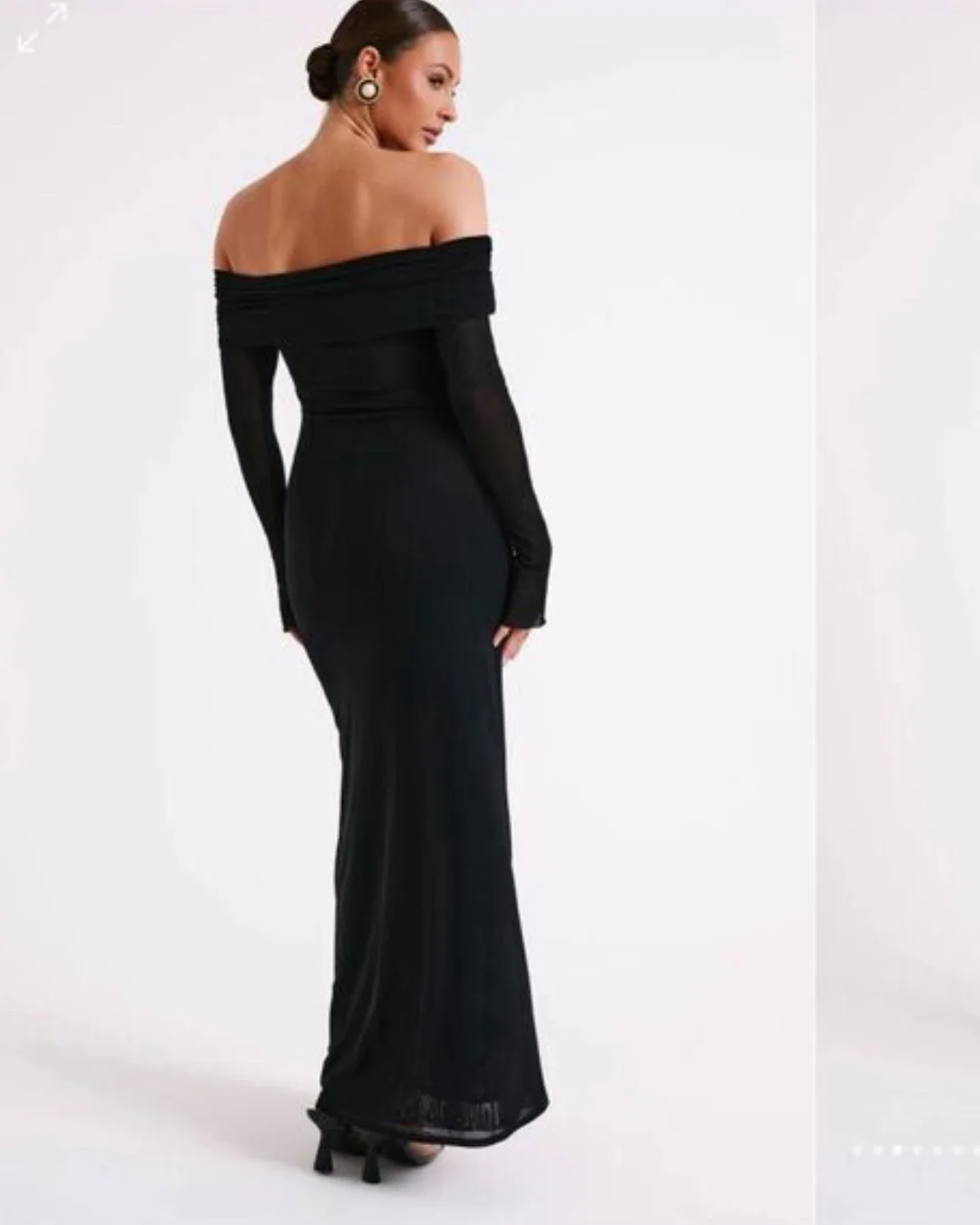 Meshki Josie Dress Black - Rovetoy