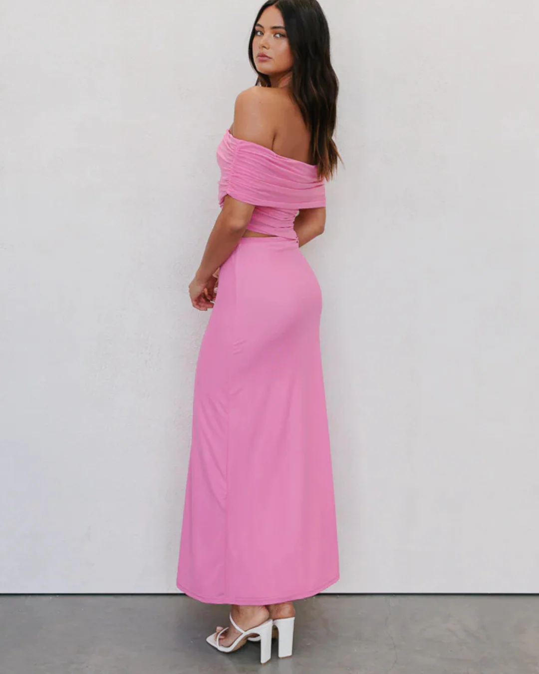 Mirror Mirror Katie Dress in Pink - Rovetoy