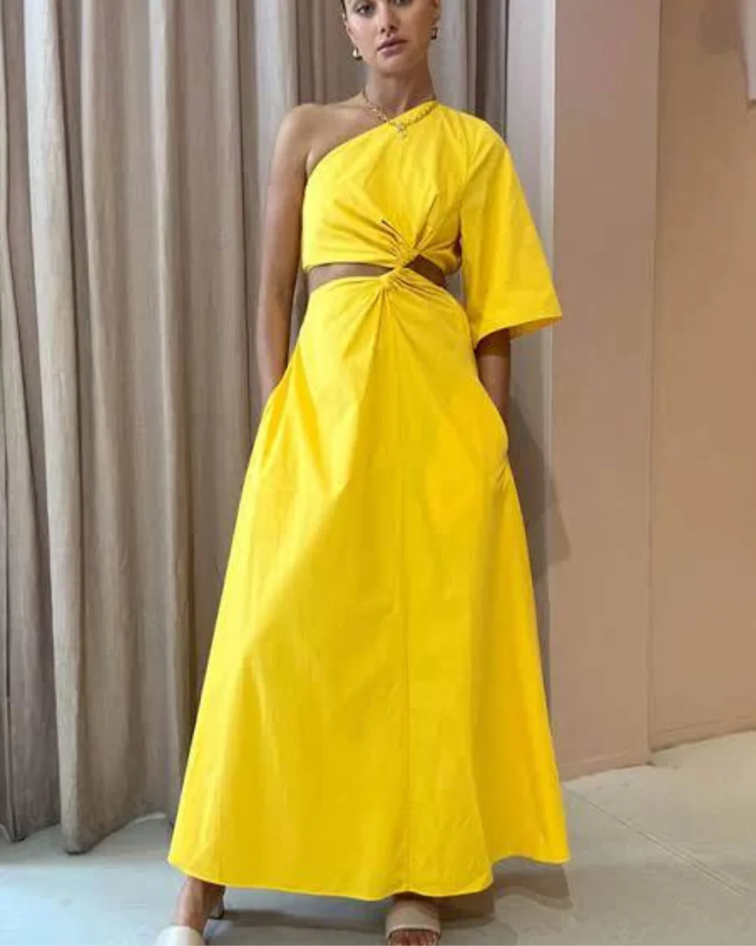 Camilla & Marc Wally Dress in Honey - Rovetoy