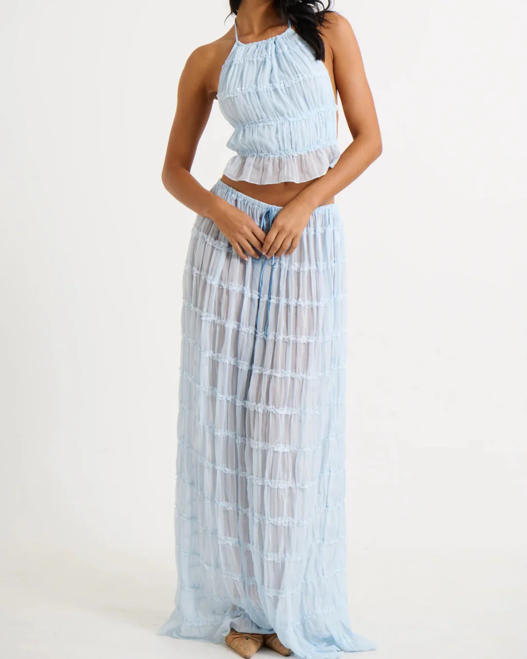 Bronze Snake Elena Set Sky Blue - Rovetoy