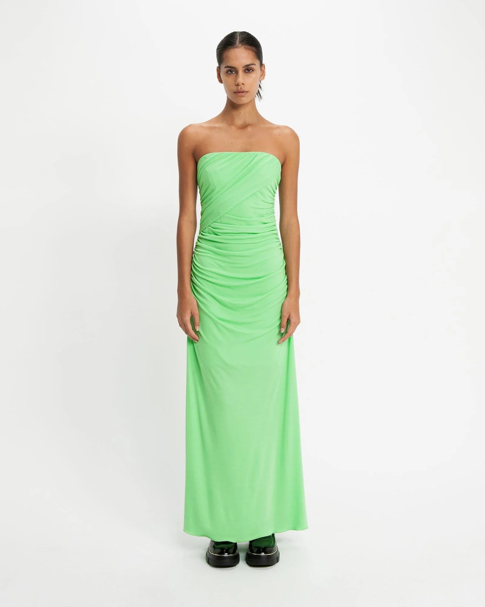 BUY: Cue Jersey Bandeau Gown - Rovetoy